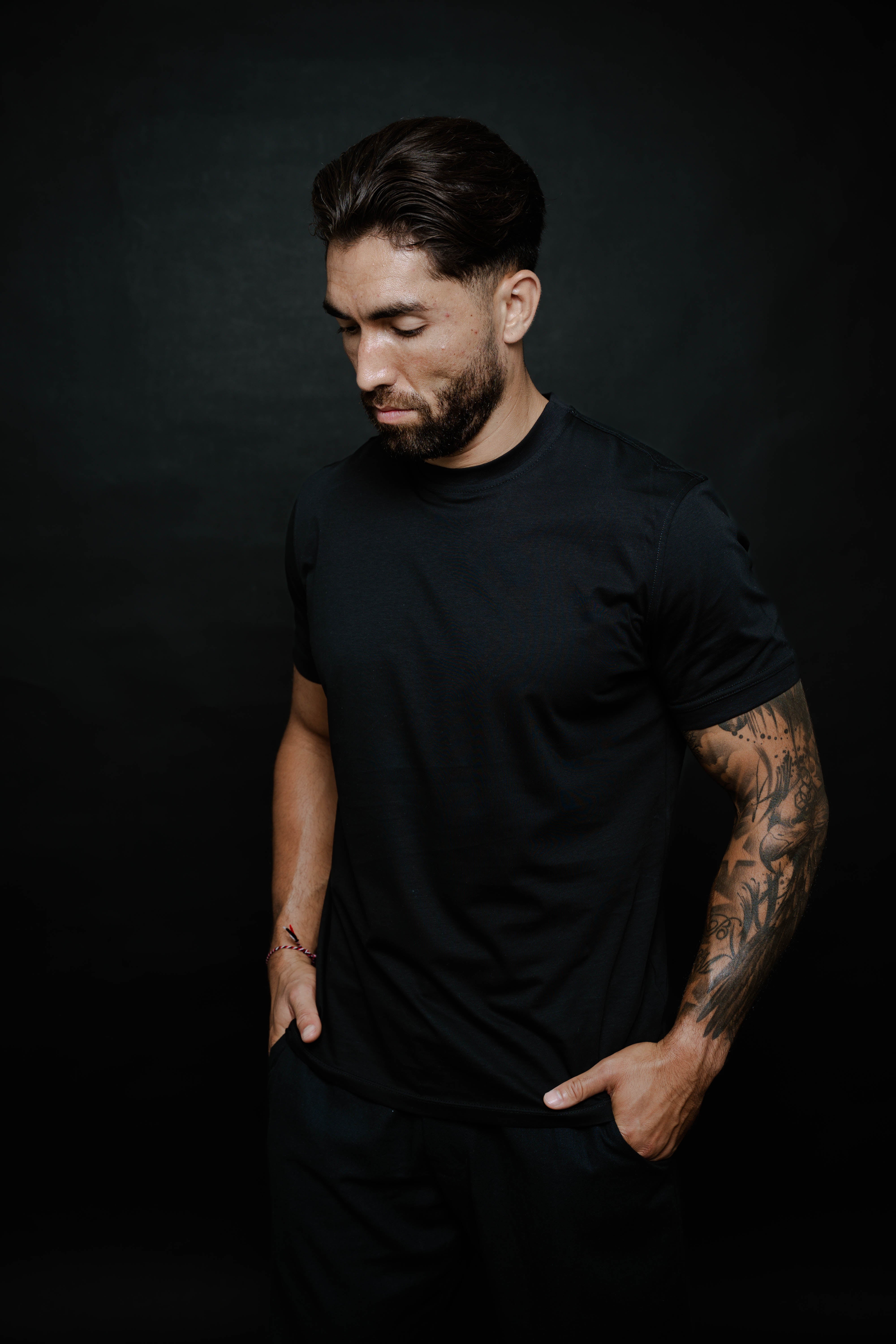 The Black Crewneck Shirt