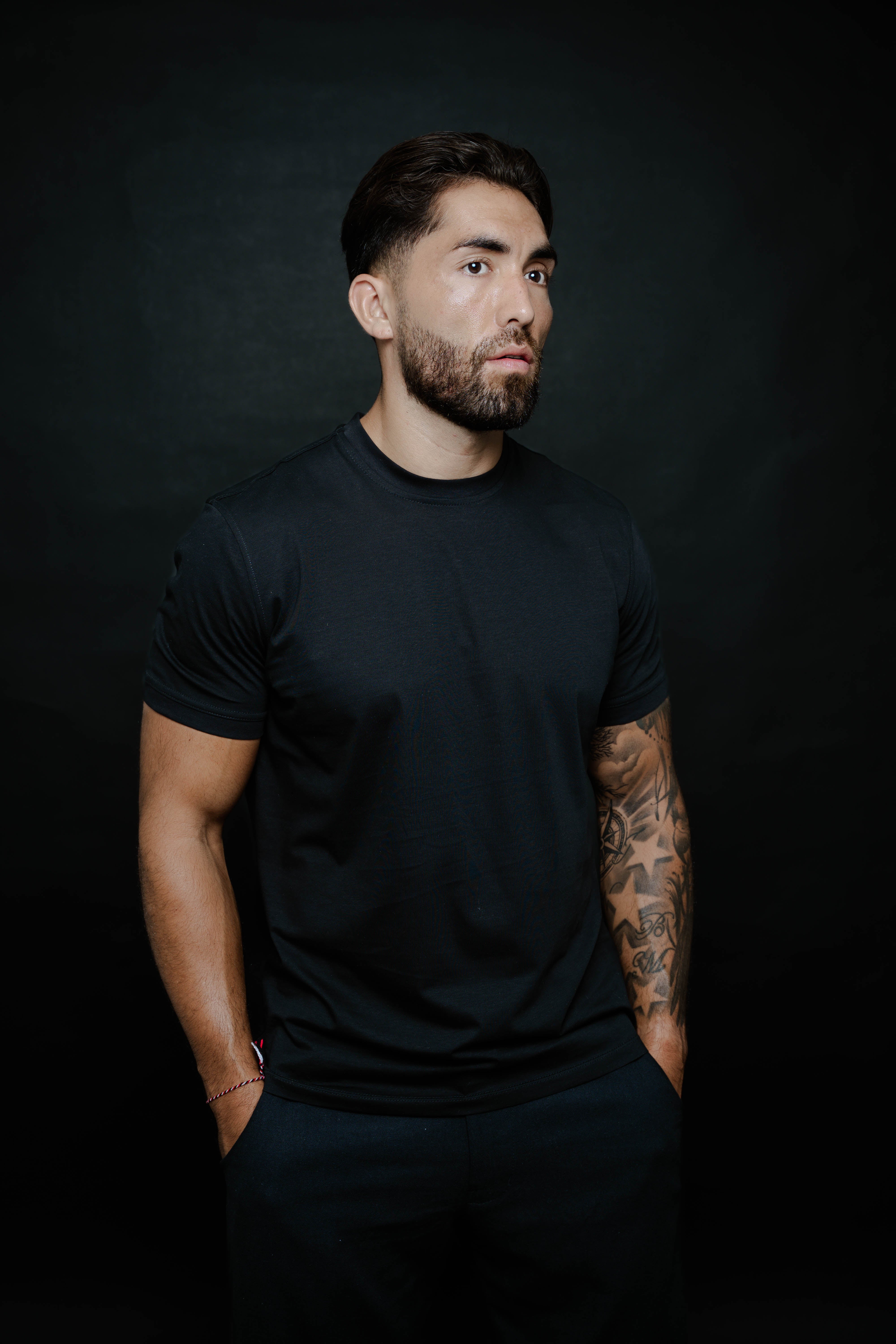 The Black Crewneck Shirt