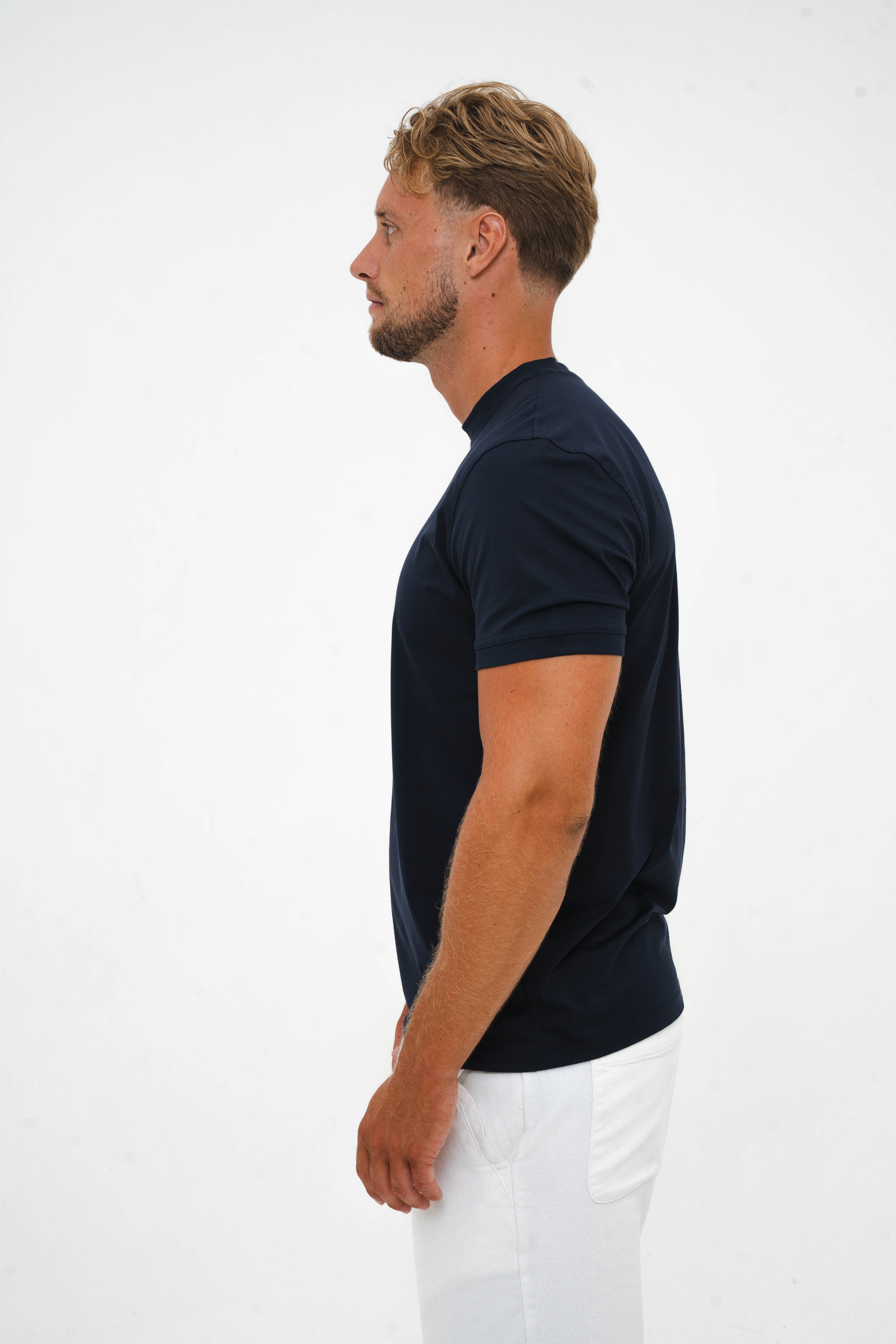 The Navy Crewneck Shirt