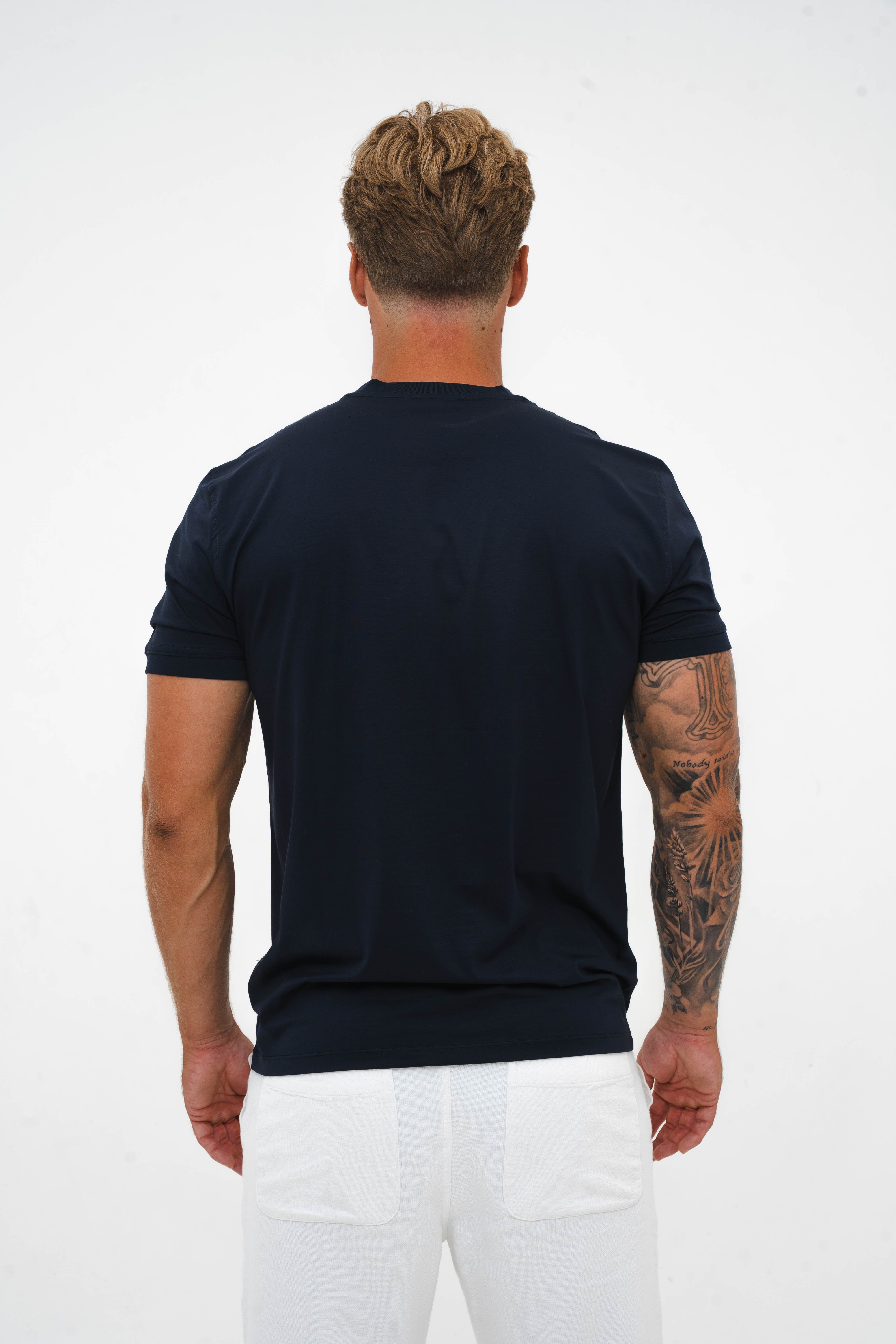 The Navy Crewneck Shirt