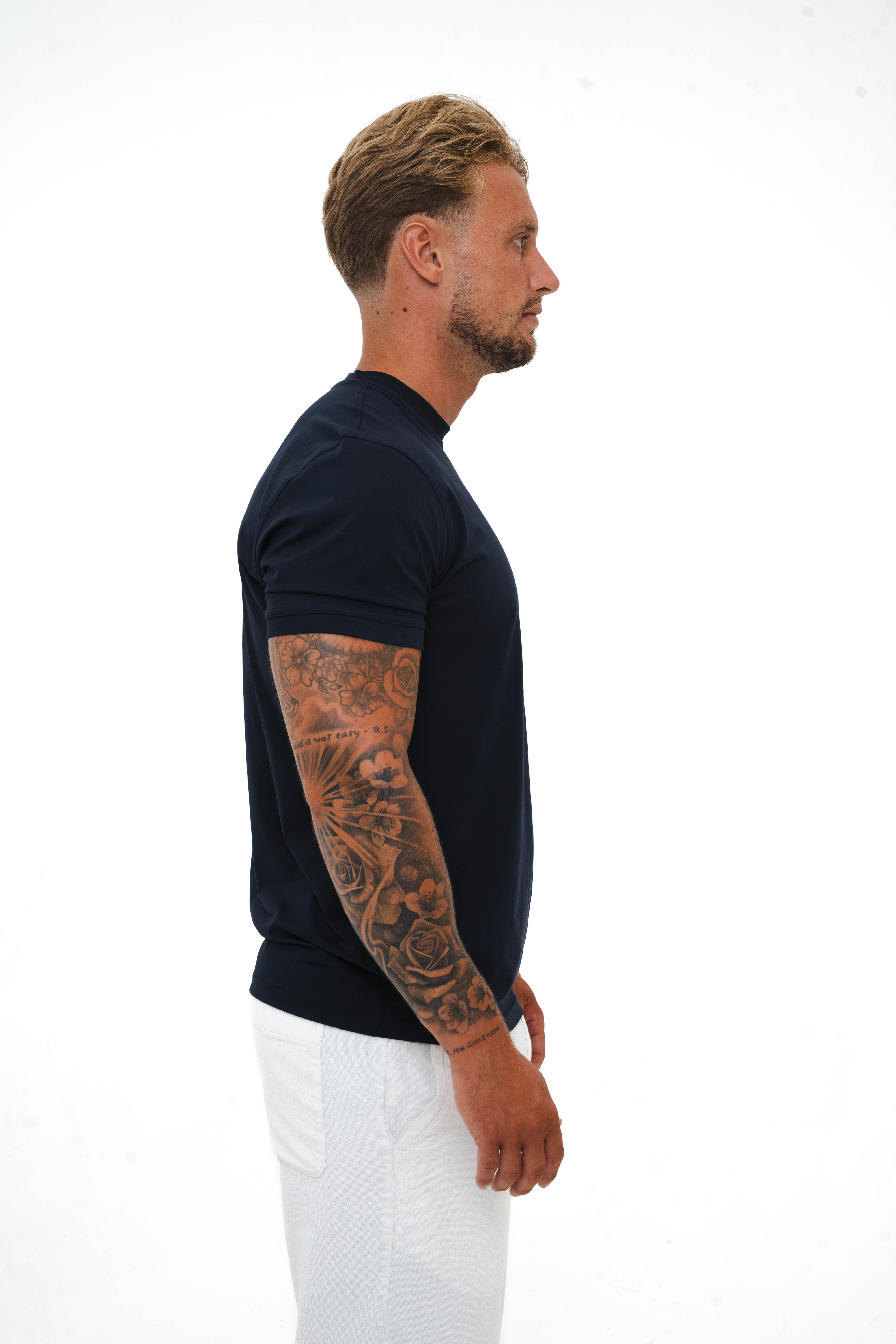 The Navy Crewneck Shirt