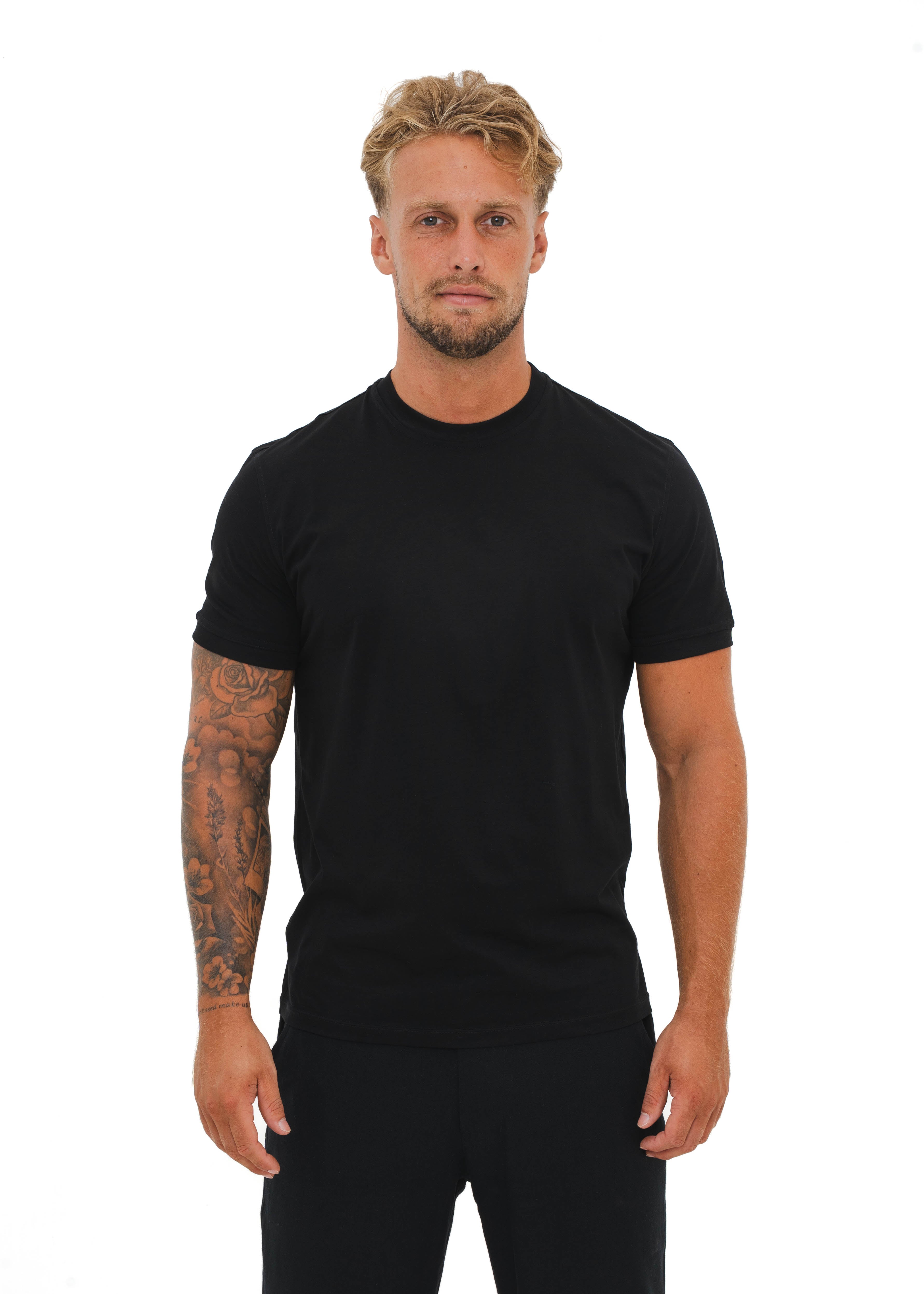 The Black Crewneck Shirt